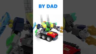 Dad VS Son  LEGO Upgrade Battle shorts LEGO [upl. by Candice895]