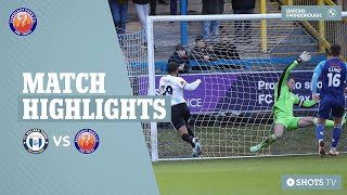 MATCH HIGHLIGHTS FC Halifax Town A [upl. by Idette]