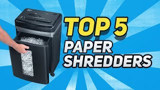 ▶️ Best Paper Shredders In 2019 [upl. by Erikson]