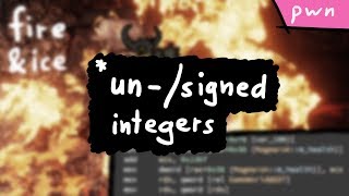 † Signed and Unsigned Integers  Integer Overflows  Pwn Adventure 3 [upl. by Sisely]