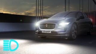 Jaguar IPACE 2019  Automatic Lamps and High Beam Assist [upl. by Felton]