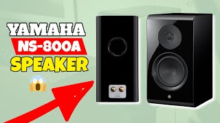 Yamaha NS800A 2Way Bookshelf Speaker Review  A Luxurious Sonic Masterpiece [upl. by Nylrad]