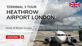 Heathrow Airport Terminal3 Tour  Heathrow International Airport  Britains Busiest Airport [upl. by Pierrette]