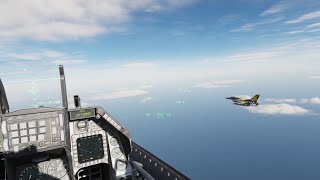 DCS  Viper  Formation Flying  Training5 [upl. by Alyworth503]