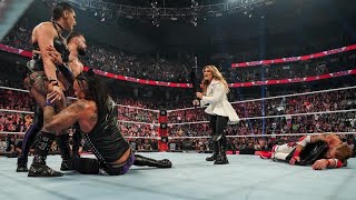 Beth Phoenix saves her husband Edge WWE Raw Aug 22 2022 [upl. by Milty314]