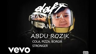 Daft Hasbulla and Abdu Rozik  Cola Pizza Borgir Stronger ft Daft Punk [upl. by Samy19]