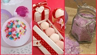 Idee regalo per Natale  BALLISTICHE EFFERVESCENTI e SALI DA BAGNO FRIZZANTI DIY BATH BOMB [upl. by Erihppas573]