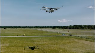 VoloRegion Prototype in First Flight  Volocopter [upl. by Liborio]