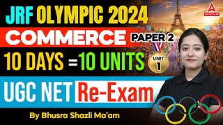 UGC NET Commerce Unit 1  UGC NET Commerce Paper 2 By Bushra Shazli [upl. by Sherrod]