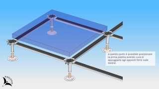 Istruzioni di montaggio per pavimento sopraelevato [upl. by Elaval]