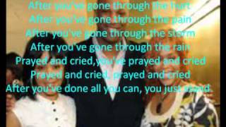 Stand By Donnie McClurkinwmv [upl. by Odilia]