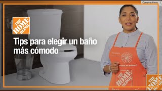 Tips para elegir un baño cómodo SANITARIOS prácticos [upl. by Tyre]