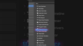 How to change Interface Themes in Blender 🖥️ shorts blender tutorial 3d blendertutorial ui [upl. by Birecree]