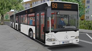 OMSI 2 Map Pobarowo Line 93 MercedesBenz O530 G Part 1 [upl. by Lamp619]