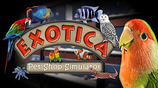 Exotica Petshop Simulator  PC Gameplay [upl. by Tacita]