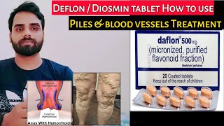 Daflon Tablet  Diosmin 500mg  Daflon tablet Uses  daflon tablet side effects  Medical jankari [upl. by Sayed736]