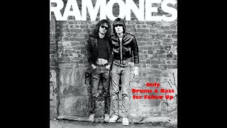 08 Loudmouth  Only Drums and Bass for Follow Up  Ramones Backing Track [upl. by Rutledge]