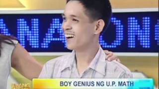 UH Panalong Pinoy John Gabriel Pelias UP Teen Summa Cum Laude [upl. by Kassie]