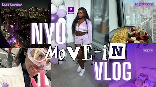 NYU COLLEGE SOPHOMORE MOVE IN DAY VLOG 2023 Gramercy Green [upl. by Divadnahtanoj]