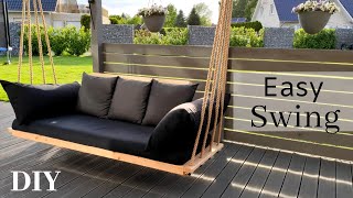 Hollywoodschaukel selber bauenPorch Swing DIY Hängeschaukel Swing Chair Bed SwingСадовые качели [upl. by Eelyram457]