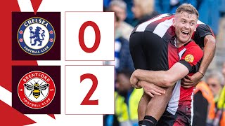 THREE FROM THREE at Stamford Bridge 🤩  Chelsea 0 Brentford 2  Premier League Highlights [upl. by Bronny]