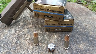 Federal HST Tactical 9mm 147gr Gel Test [upl. by Ahsenaj]