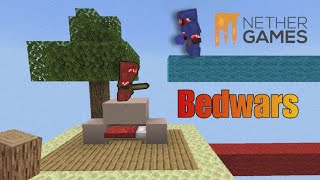 SO I DOMINATED NETHERGAMES BEDWARS 😱😱 [upl. by Damalus]