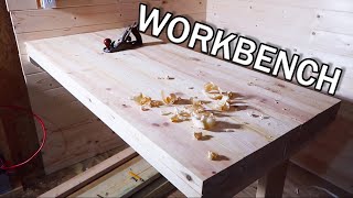 Tall Workbench Build for the New Shed [upl. by Eimrej]