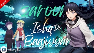 Zaroor x ishq di Baajiyaan AMV Anime Music Hindi [upl. by Oriane]