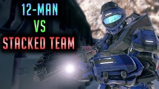 Sweaty 12Man Warzone Game Against A Stacked Team  Halo 5 [upl. by Ringler671]