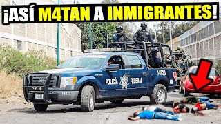 POLICÍAS MEXICANOS AS3SINAN A MIGRANTES EN CHIAPAS MÉXICO [upl. by Lady]