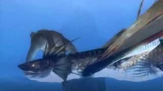 Monster Hunter 3 Tri G  Wyvern of Water Plesioth intro [upl. by Brandea]