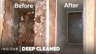 How Decades Worth Of Dust is DeepCleaned From Air Ducts  Deep Cleaned  Insider [upl. by Farny739]