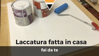 Scopri come fare una quotlaccatura fatta in casaquot senza ricorrere a costose alternative  Fai da te [upl. by Berck]