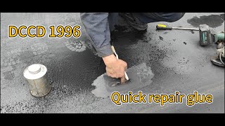 How to Use DCCD1996 Fast Repair Adhesive to Fix Conveyor Belt DamageDCCDGroup [upl. by Yemrots]