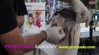 Tortoise Shell Hair Coloring Technique Professional Hair Color Education [upl. by Heid]