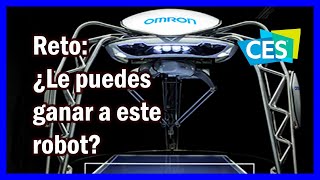 FORPHEUS robot inteligente para jugar ping pong 🏓  pingpong omron [upl. by Yhprum]