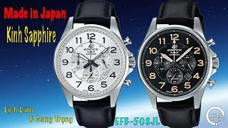 Review Đồng Hồ Chính Hãng Casio Edifice EFB508JL1ADR dongho24hcom [upl. by Esilenna]