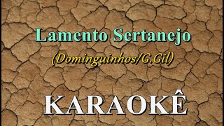 Lamento sertanejo Karaokê [upl. by Had]