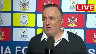 Harambee Stars Coach Press Conference After Rare Win Over Namibia  Kenya vs Namibia 2  1 [upl. by Alfredo300]