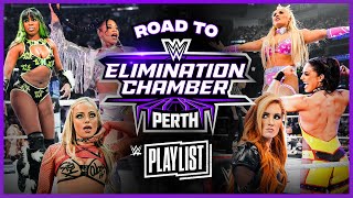 Womens Elimination Chamber Match  Road to Elimination Chamber 2024 WWE Playlist [upl. by Annaer851]