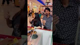 Aunty reaction 😂 wait for end 🤣 auntyprank nazimprank funny [upl. by Adnorrahs390]