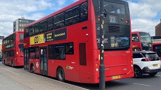 London Buses in Putney Bridge 07052023 [upl. by Talley]