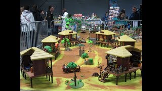 Expo Playmobil  Les Animaux de la savane et du cirque [upl. by Swain]