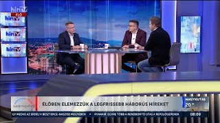 Háború Ukrajnában  Tóth Máté 20240830  HÍR TV [upl. by Yeffej]