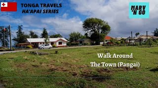 Tonga Travels Haapai Walk Around Town Pangai in Haapai [upl. by Milurd]