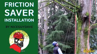 Friction Saver Installation from the Ground with WesSpurs Niceguydave [upl. by Norah]