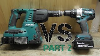 Hammer Drill vs Rotary Hammer Drill PART 2  Whats the difference [upl. by Gujral]