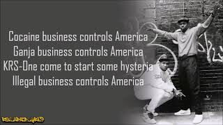 Boogie Down Productions  Illegal Business Lyrics [upl. by Sheldon874]