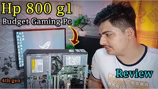 hp elitedesk 800 g1 review  Budget gaming pc 2022 [upl. by Akli]